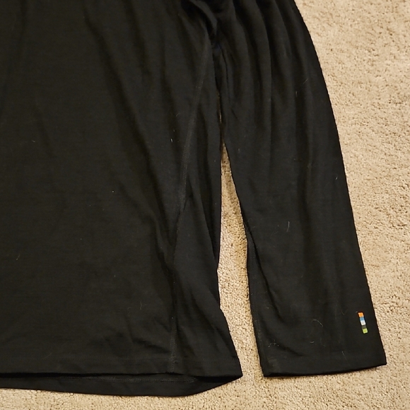 Smartwool Men's Classic Black Long Sleeve Tee - Picture 6 of 10